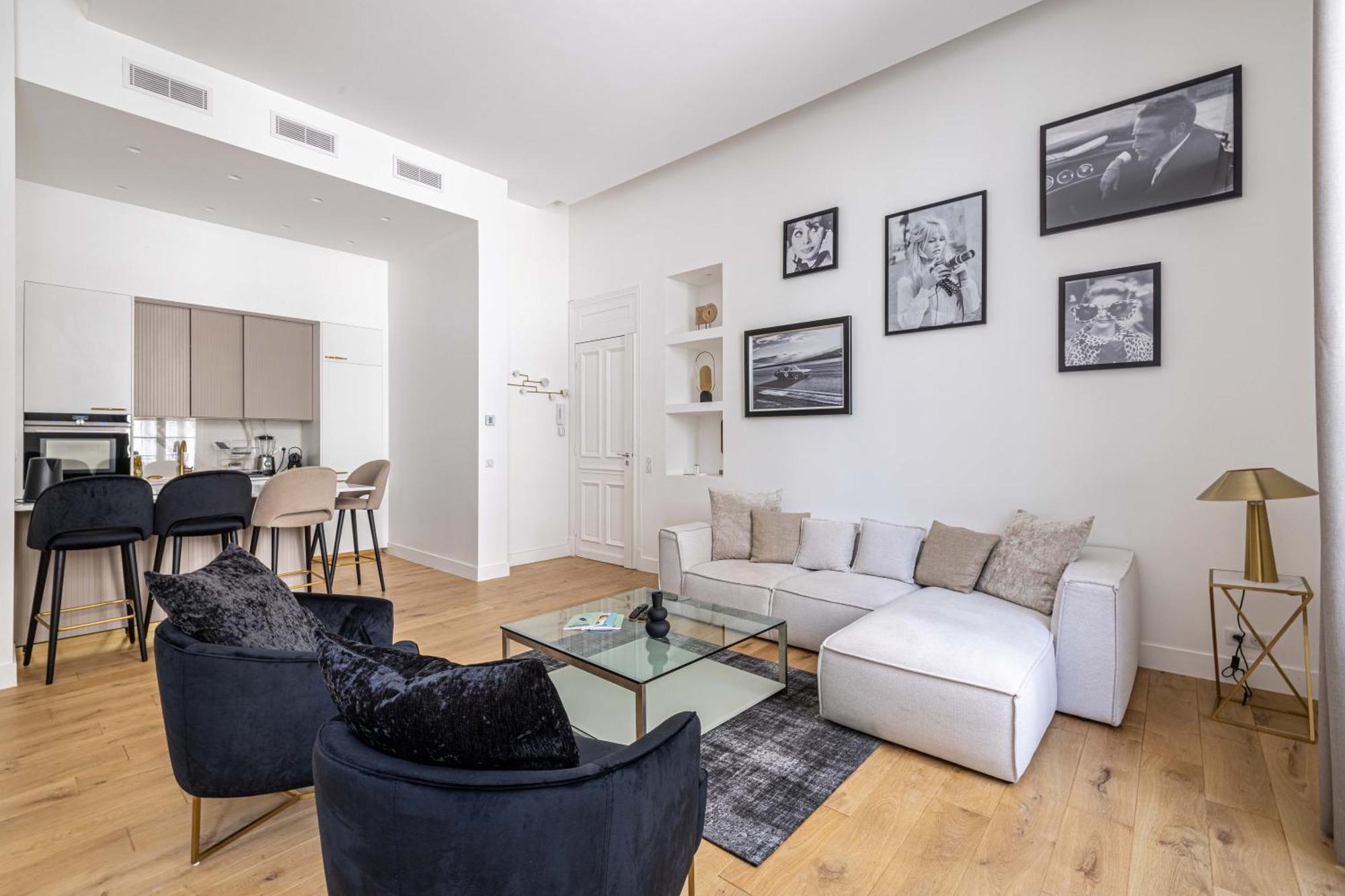 C1 Hoche 3 Bdr Ac 5mins Walk Palais Festival &